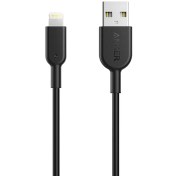 Resim Anker Powerline II MFI Lisanslı Lightning Apple iPhone 0.9 Metre 