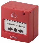 Resim KONVANSİYONEL YANGIN İHBAR BUTONU (RC-100) 