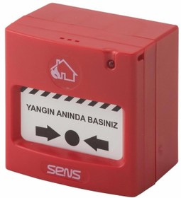 Resim KONVANSİYONEL YANGIN İHBAR BUTONU (RC-100) 
