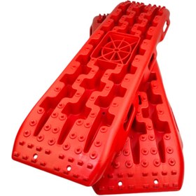 Resim QUATRO Kar - Kum - Çamur Paleti (Kırmızı Renk) Off-Road 4x4 (Çantalı) 