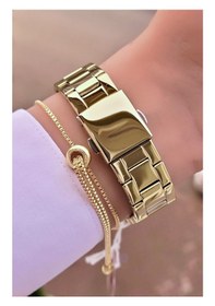 Resim Ferrucci Fc87950 Taşlı Şık Kasa Çelik Kadın Kol Saat+bileklik 