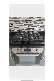 Resim islamoğlu mobilya 60cm siyah mdf'lam ankastre ocak altı tezgah tüm yüzeyler pvc kaplıdır. 