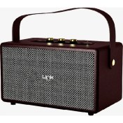 Resim Linktech M402 Retro Nostalji Taşınabilir Mikrofonlu Bluetooth Hoparlör 