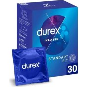 Resim Durex Klasik Prezervatif 30'lu, Temel Koruma, Standart Fit 1 Adet 