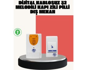 Resim Die Grup Wireless Kapı Zili Pratik ve Zahmetsiz Günlük Kullanım DIEGRP-3402 