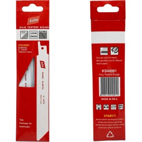 Resim Knisaw KS44001 Metal Kesim Tilki Kuyruğu Bıçağı 150 mm 