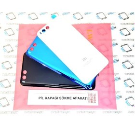 Resim Xiaomi Mi 6 Arka Kapak Batarya Pil Kapağı (Cam) - (214610319) 