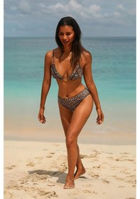 Resim Amarelle Capetown Leopar Desenli Toparlayıcı Bikini Altı Leopar 