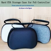 Resim 1 adet Sert Oyun Taşıma Kılıfı, PS5 Koruyucu Çantası için EVA Sert Kılıf, Switch Pro için Taşınabilir Kontrol Cihazı Tutucu, Xbox için Kontrol Cihazı Depolama Çantası, Xbox / PS5 / One / 360 / PS4 / Switch Pro / PS3 / Xbox Serisi X Gamepad Kontrol Cihazı için Kontrol Cihazı Depolama Çantası 