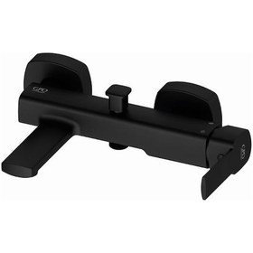 Resim Gpd Pedra Mlb160-S-Mbb160 Banyo + Lavabo + Sürgülü Duş Seti Siyah 