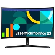 Resim Samsung 23.8" VA ESSENTIAL S3 LS24D366GAUXUF 4MS 100hz HDMI Kavisli EV Ofis Tipi Monitör (1920 X 108 