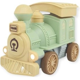 Resim Oyuncak Tren Işıklı Sesli Bas Gitsin 14cm - Yeşil 
