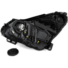 Resim Opel Corsa D Makyajlı Ön Sağ Far Füme Renkli Valeo 