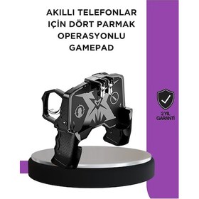 Resim Ceylan Adam Tetikli Mobil Gamepad Ergonomik Kavramalı Oyun Aparatı 