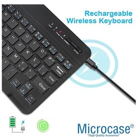 Resim Tablet Ve Telefonlar Için Şarjlı Türkçe Bluetooth Klavye - Al2723 