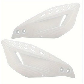 Resim Tongdashop Universal Motocross 7/8'' 22mm Beyaz Motorcycle Dirt Pit Bike Atv El Koruma 