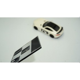 Resim Dk Seat Cupra Leon İbiza Altea Gri Siyah Metal 3m 3d Logo Amblem 