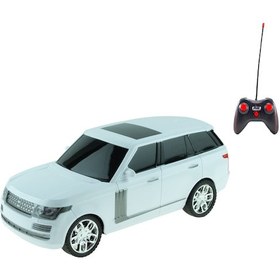 Resim 1:16 Ölçek Uzaktan Kumandalı Süper Suv Cross Beyaz Şarjlı Işıklı 