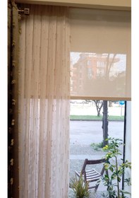 Resim As Perde Püsküllü Tül Perde Kırışmaz Ütü İstemez Tül Perde 