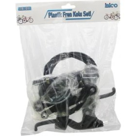 Resim Selfbuysell Plastik Bisiklet Fren Takımı Set 2pcs Fren Kolu - 1pcs Fren Teli - 4pcs Fren Mekanizma - Pabuç (5324) 