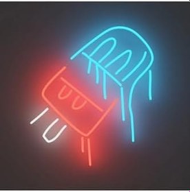 Resim Dondurma Neon Tabela Neon Yazı Dekoratif Aydınlatma Ve Gece Lambası, dondurmaneon 