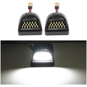 Resim Youmex 12v Led Plaka Lambası 2 Adet, 18 Smd Ledli, Cadillac Escalade/chevy Silverado Uyumlu, Ip65 Su Geçirmez, Kolay Kurulum, Abs Malzeme 