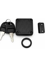 Resim Storemax Profesyonel Kare Çekmece Kilidi, Nikel, 22 Mm, 4x4 Cm, 2 Anahtarlı, Yüksek Kaliteli, Güvenli Kilit, Dayanıklı, Ofis, Evrak Dolabı Uyumlu, Kolay Montaj, Mobilya Çekmece Kilidi, Siyah 