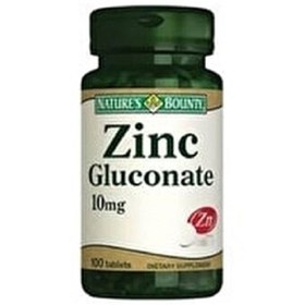 Resim Nature's Bounty Zinc Gluconate 10 mg 100 Tablet 