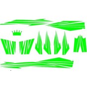 Resim Sevenkardeşler Cup Florasan Yeşil Sticker Seti 