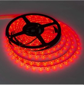 Resim Kırmızı Şerit Led 12v 5 Metre 