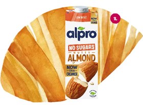 Resim ALPRO Şekersiz Badem Sütü 1 L - Laktozsuz Bitkisel 