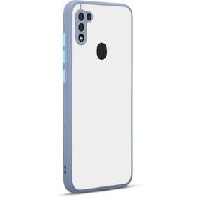 Resim Teleplus Samsung Galaxy M11 Kılıf Hux Kamera Korumalı Silikon Lila 