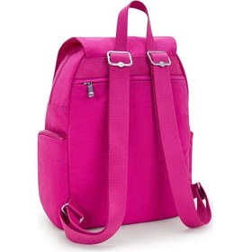Resim Kıplıng City Zip S Küçük Boy Sırt Çantası Pembe Glowıng Fuchsıa Pembe 