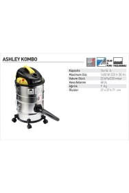 Resim Lavor Ashley Kombo Islak Kuru Elektrik Süpürgesi, 1400 W 