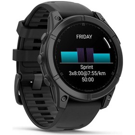 Resim Garmin Fenix E 47 MM Amoled Silikon Kayışlı Akıllı Saat (Distribütör Garantili) 