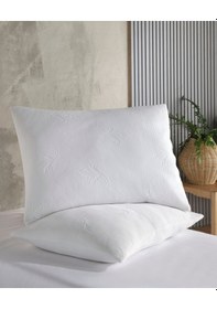 Resim Fermuarlı Çiçek Desen Beyaz Yastık Koruyucu Kılıf Yastık Kılıfı 