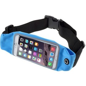 Resim İphone 6s Plus / Galaxy Note5 Uyumlu Koşu Sporları Bel Çantası, Boyut: 165 X 85mm 