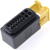 Resim TE Connectivity 1-1564337-1 16Poz 16 Pin Karışık Sinyal+Güç Konnektör Gövdesi 4 Adet 