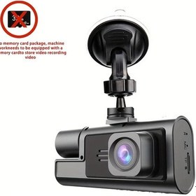 Resim Willowhaven Baideluo Hd 1080p 480p Çift Kameralı Araç Kayıt Cihazı Gece Görüş 2 Lensli 