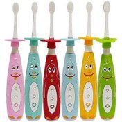 Resim Şarj Edilebilir Çocuk Elektrikli Diş Fırçaları Sıkışmaları Önlemek İçin Usb Çocuk Elektrikli Diş Fırçalarıturuncu 