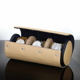 Resim Roma Bej Deri Saat Kutusu 