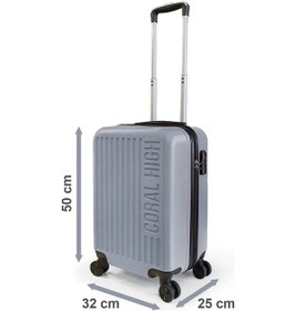 Resim Coral High-orta -boy Valiz Lacivert 