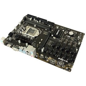 Resim Biostar TB360-BTC PRO Ver.6x 8.9.Nesil LGA 1151 DDR4 2666 M.2 12li Ekran Girişi HDMI Mining Anakart 