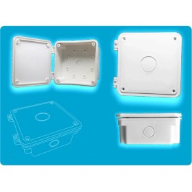 Resim 45x110B Beyaz 110x110x50 Menteşeli Buat Kutusu 