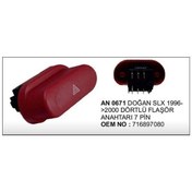 Resim Dörtlu Flaşör Sinyal Anahtarı Doğan Kartal Slx 1996-2001 716897080 An0671 