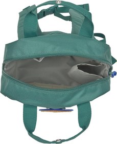 Resim Çocuk Sırt Çantası, 28 cm, 7 L, Göğüs Kemerli ve Su Geçirmez - Yeşil 
