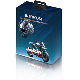 Resim JK -plus Jk-1000 Intercom Bluetooth Siyah Interkom Ikili Eşleşme *türkçe Seslendirme 