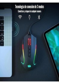 Resim Predator Pro M612 Kablosuz Fare 8000 Dpi Siyah M612rgb-pro M612rgb-pro 