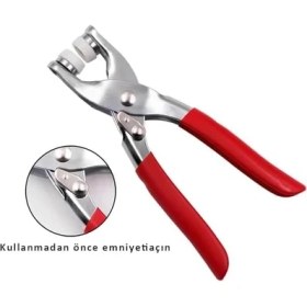 Resim 9,5 mm Metal Çıtçıt Düğme ve Seti – 25'li Dayanıklı Perçin Çıtçıt Takım – El Işi, Dikiş, Bebek Kıyafeti, Çanta ve Tekstil Için Uygun Düğme Seti 