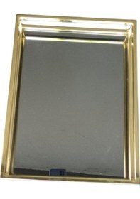 Resim Tepsi Aynalı Sunum 40x30 Gold Diğer 